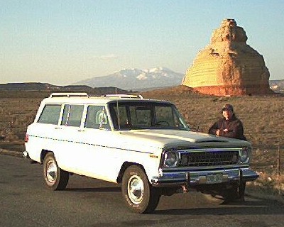 Headed back South from Moab - Beehive Rock